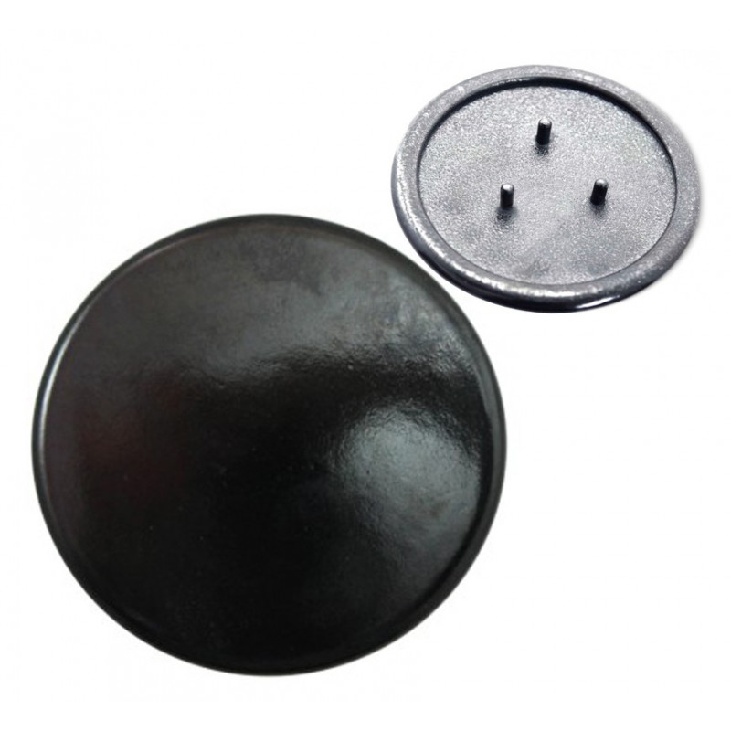 TAPA QUEMADOR ALUMINIO PEQ MABE 3 PUNTAS